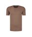 T-shirt blanc/marron homme calvin klein jeans j30j320199 - m-3