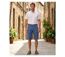 Bermuda WINCHESTER ISLAND2 uni en coton : le short chic et confortable pour vos journées ensoleillées-5