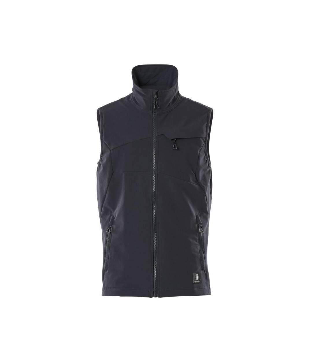 Mens Accelerate Two Tone 4 Way Stretch Lightweight Gilet Dark Navy Mascot-1