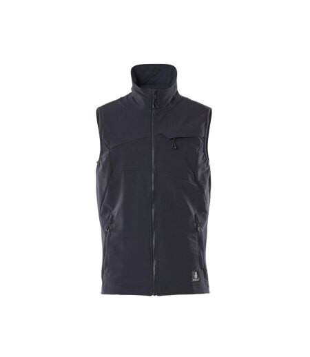 Mens Accelerate Two Tone 4 Way Stretch Lightweight Gilet Dark Navy Mascot