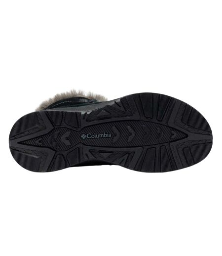 Womens/ladies Slope Ld61 Suede Winter Boots Black Columbia