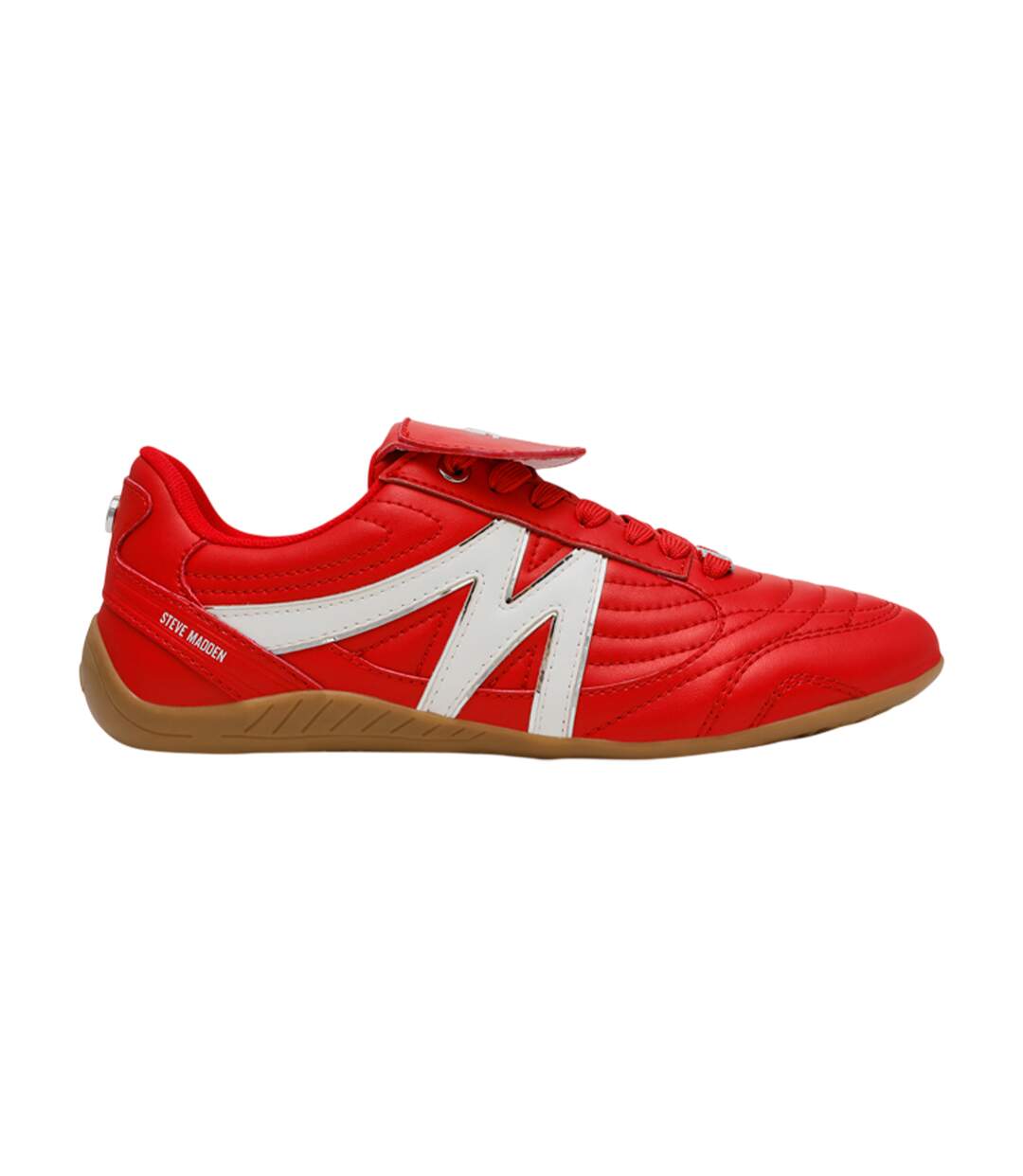 Baskets Motif/style Métallisé Femme Rouge Steve Madden-3