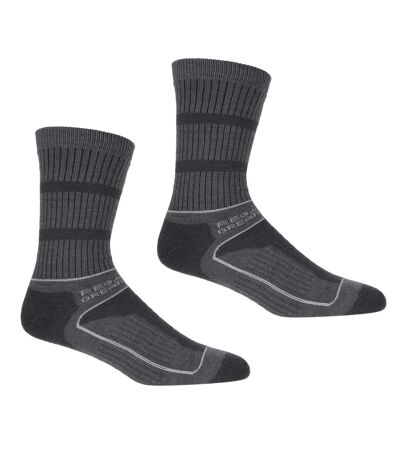 Chaussettes pour bottes samaris season femme gris / gris clair Regatta