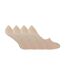4 Pr Socquettes Femme Bambou Respirantes Invisible-1