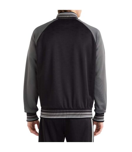 Mens monogram anthem jacket black/iron gate Umbro