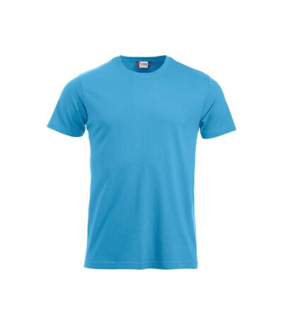 Mens new classic t-shirt turquoise Clique