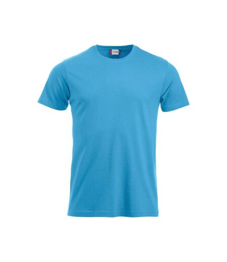 Mens new classic t-shirt turquoise Clique