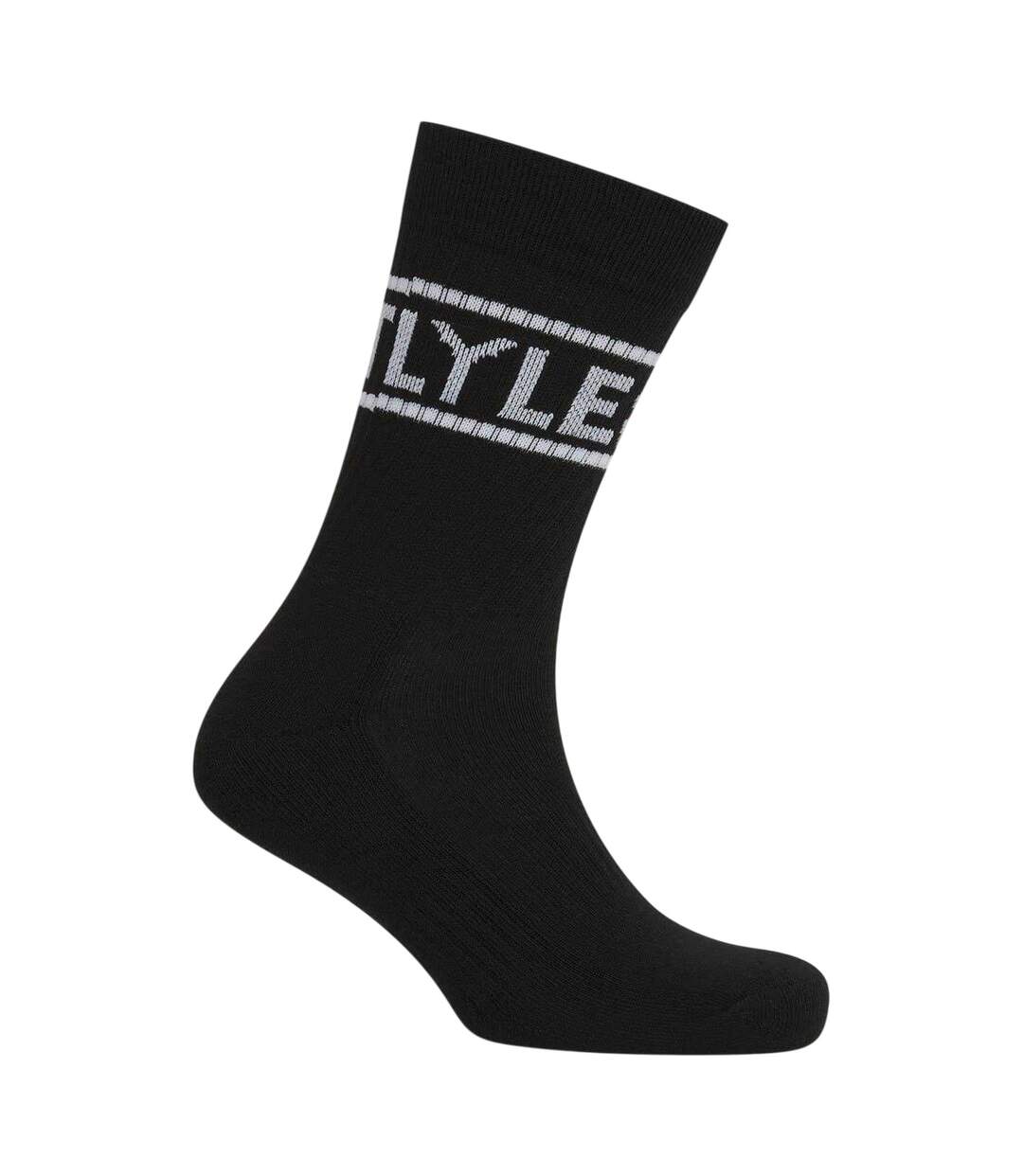 Lot De 3  Paires De Chaussettes Motif/style Marque Homme Noir Lyle & Scott-2
