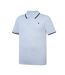 Polo Motif/style Signature Homme Gris Chiné SoulCal-3