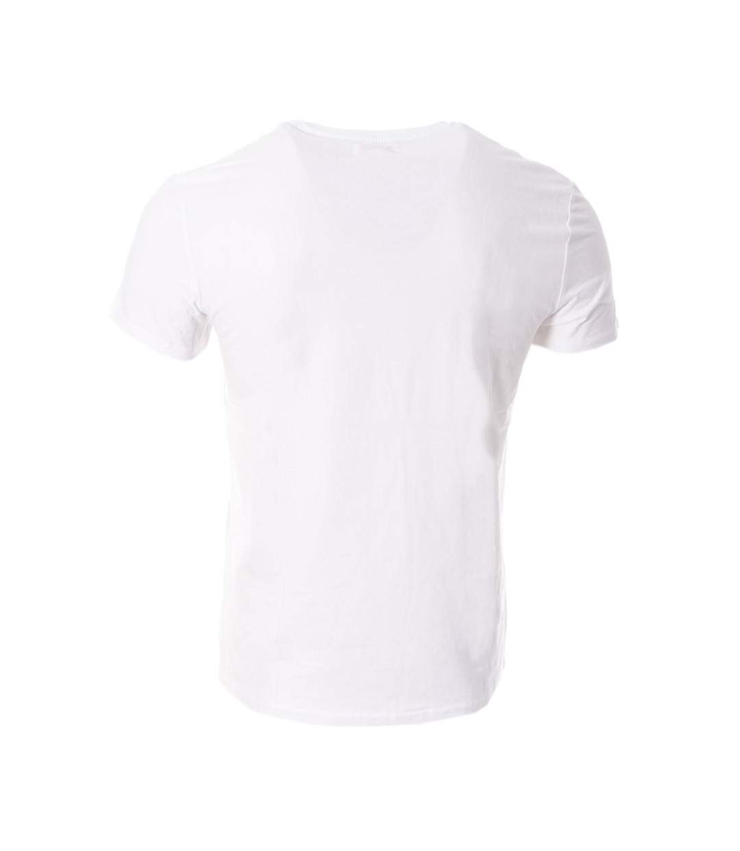 T-shirt Blanc Homme Lee Cooper Oxime - 3XL-2