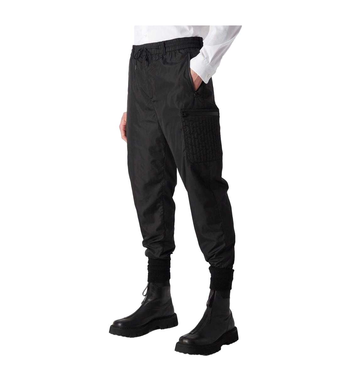 Pantalon Homme Noir Emporio Armani-1