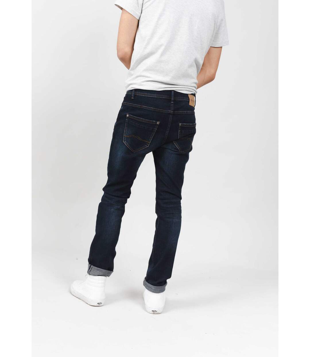 Jeans slim effet usé CARLOS-1