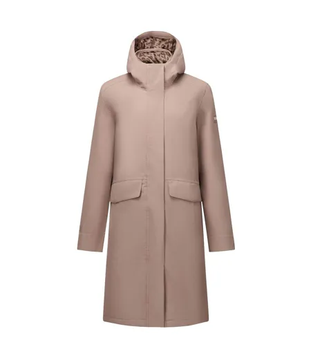 Veste Imperméable Longue Motif/style Imprimé Léopard Sur L'intérieur Ramona Femme Beige Marron Regatta