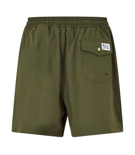 Mens Traveller Swim Shorts New Olive Ralph Lauren