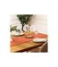 Chemin de Table Maha 38x140cm Terracotta-3