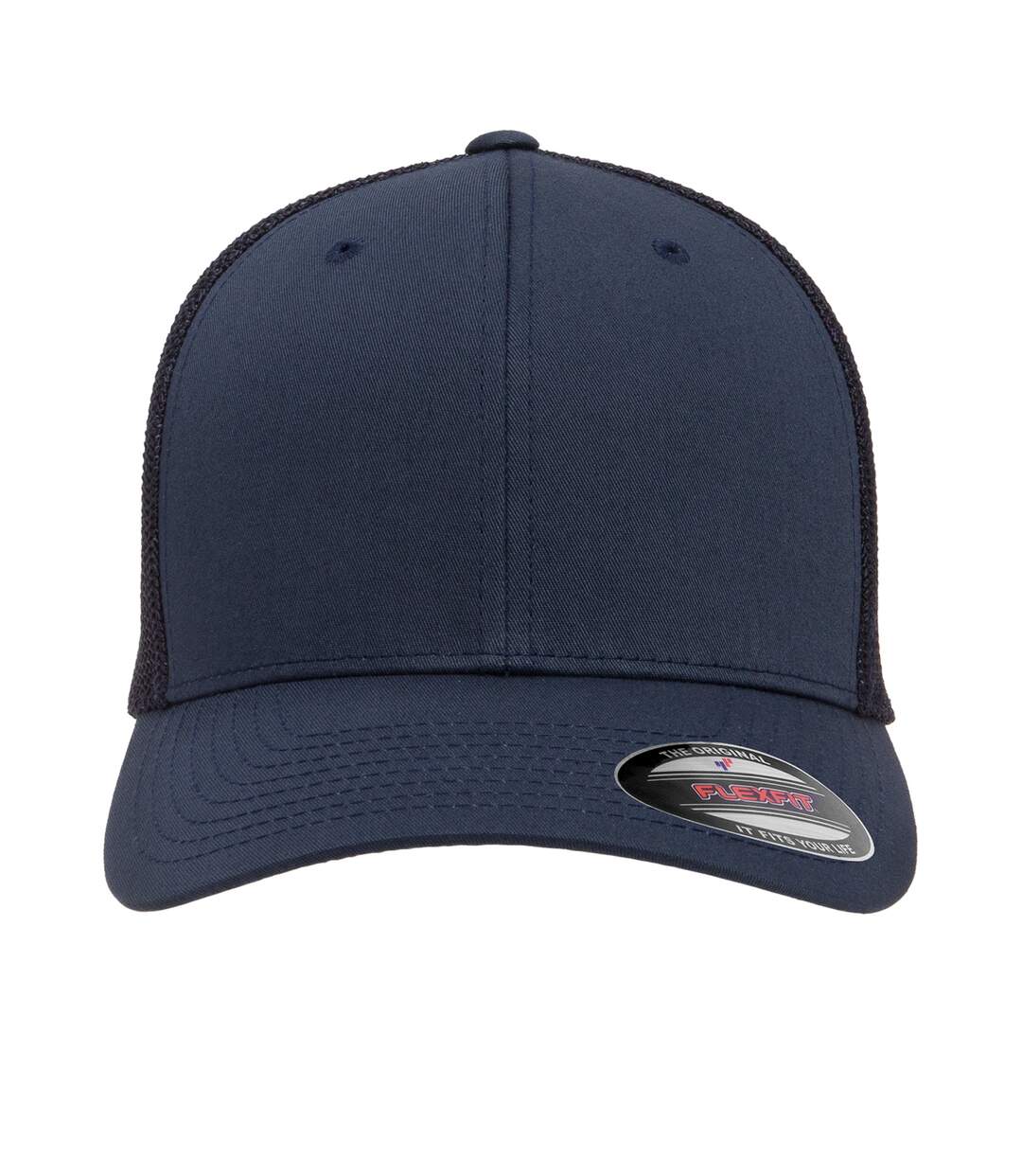 Casquette trucker flexfit adulte marine Yupoong-1