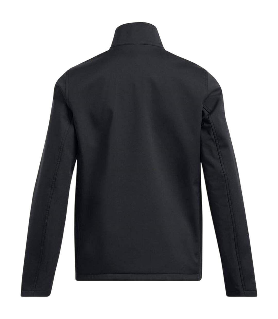 Womens/ladies Small Logo Lightweight Training Puffer Jacket Black Under Armour-2