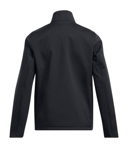 Womens/ladies Small Logo Lightweight Training Puffer Jacket Black Under Armour