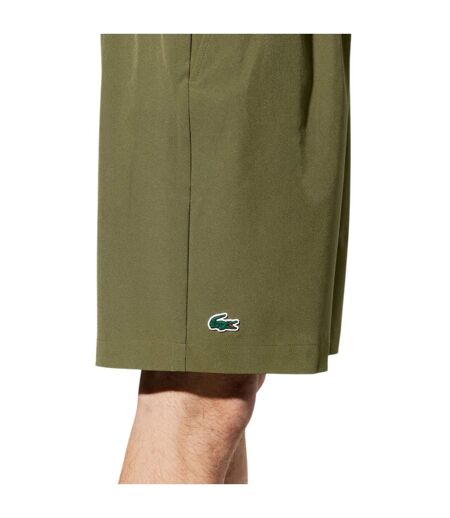Short Motif/style Uni Homme Vert Kaki Lacoste