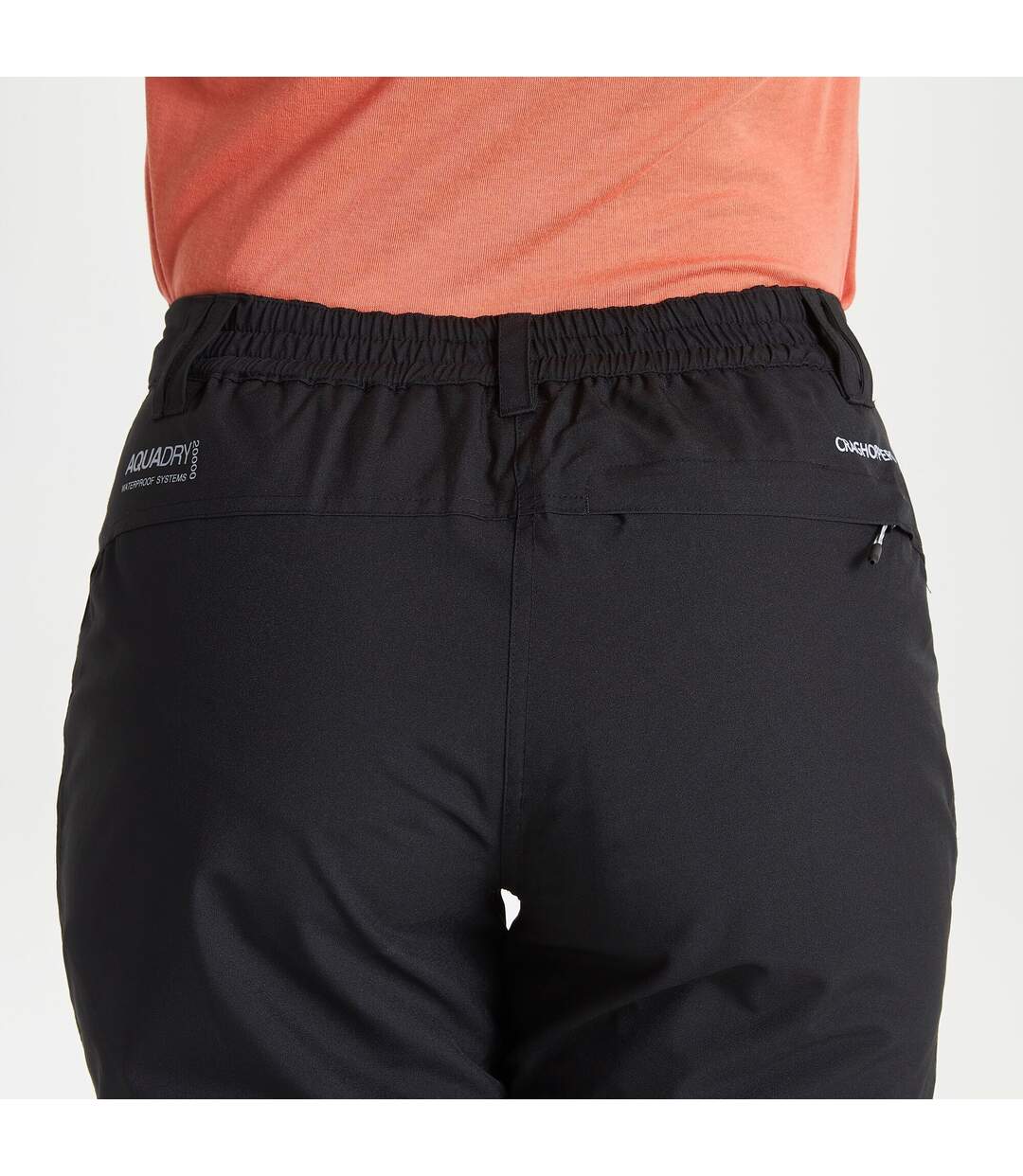 Womens/ladies aysgarth trousers black Craghoppers-3
