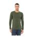 T-shirt Adulte Vert Militaire Bella + Canvas-1