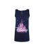 Disney Princess Womens/Ladies Castle Tank Top (Navy)