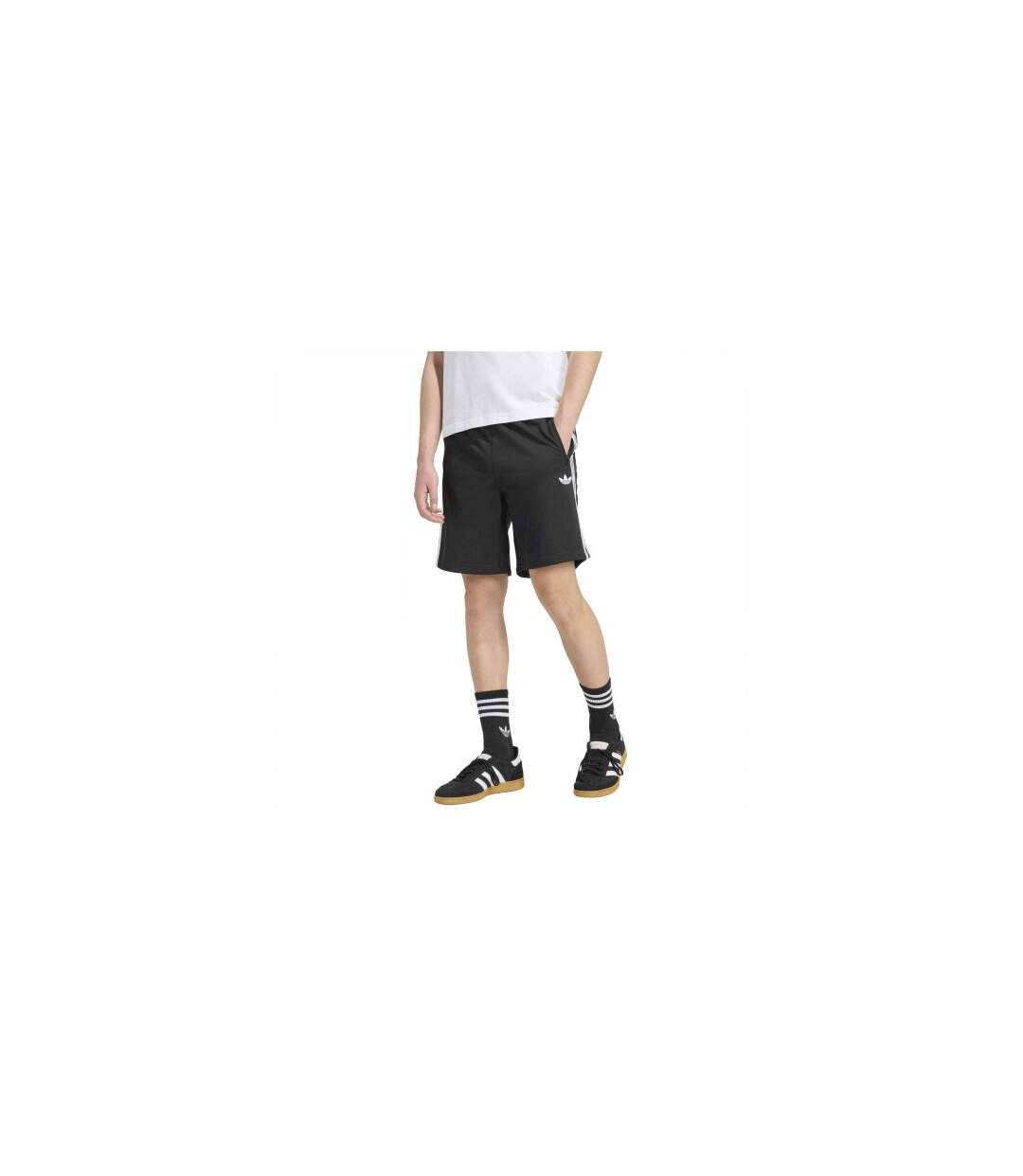 Mens Originals Woven Tracksuit Shorts Black Adidas-1