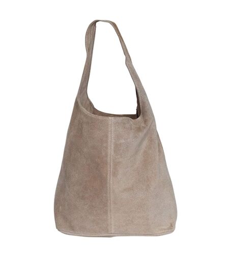 Sac à main en cuir nubuck daim SAM