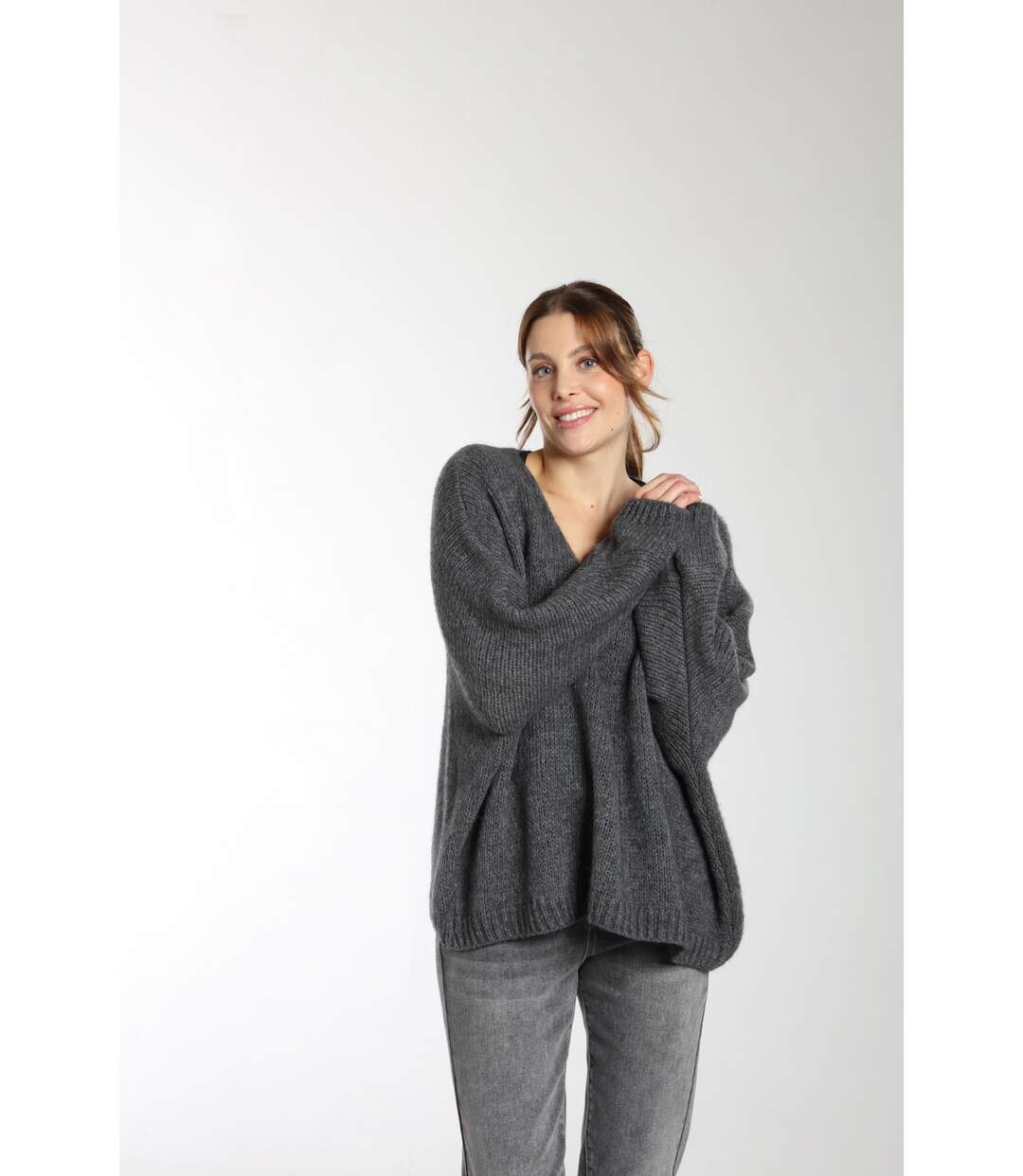 Pull Bary  Foncé | Gerard Pasquier Avec Col V | Gerard Pasquier-2