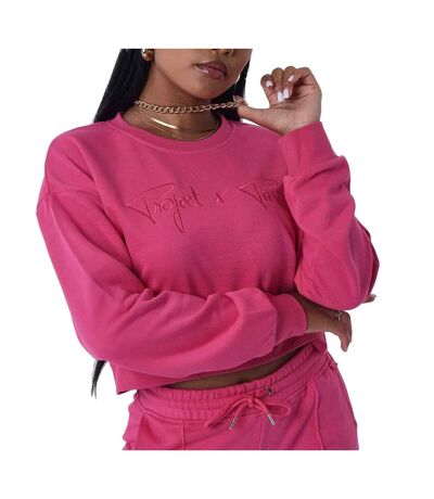 Sweat rose fushia femme project x paris f212103 - l