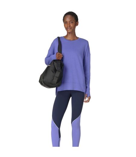 Sweat Motif/style Long After Class Femme Bleu Sweaty Betty