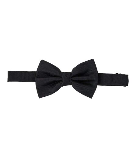 Mens woven bow tie one size black Burton