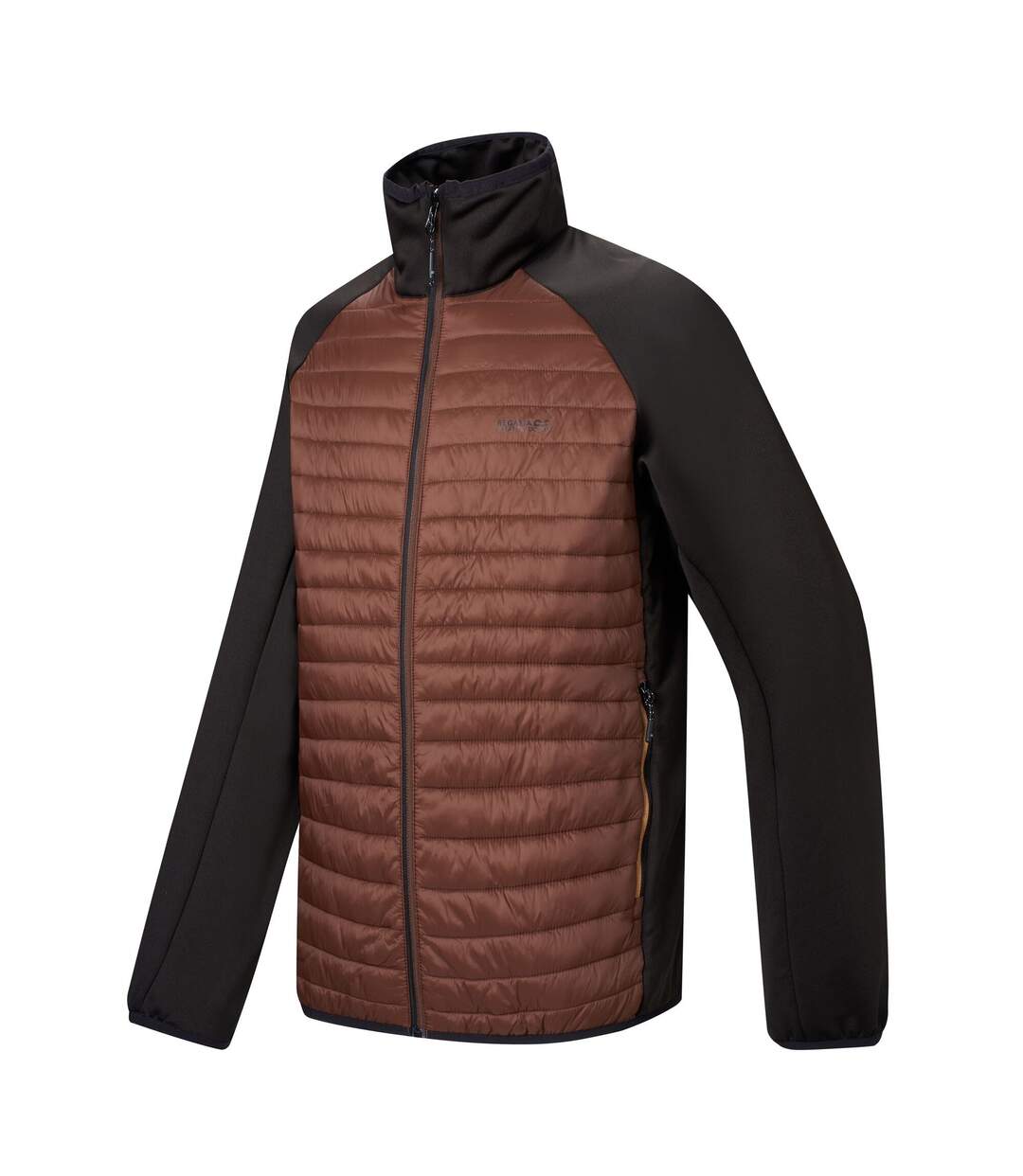 Mens Clumber Hybrid Jacket Coffee Grounds Black Regatta-4