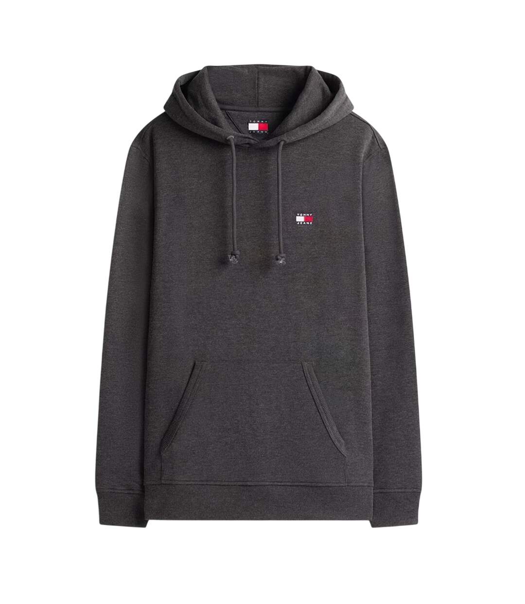 Sweat À Capuche Motif/style Badge Homme Noir Chiné Tommy Jeans-2