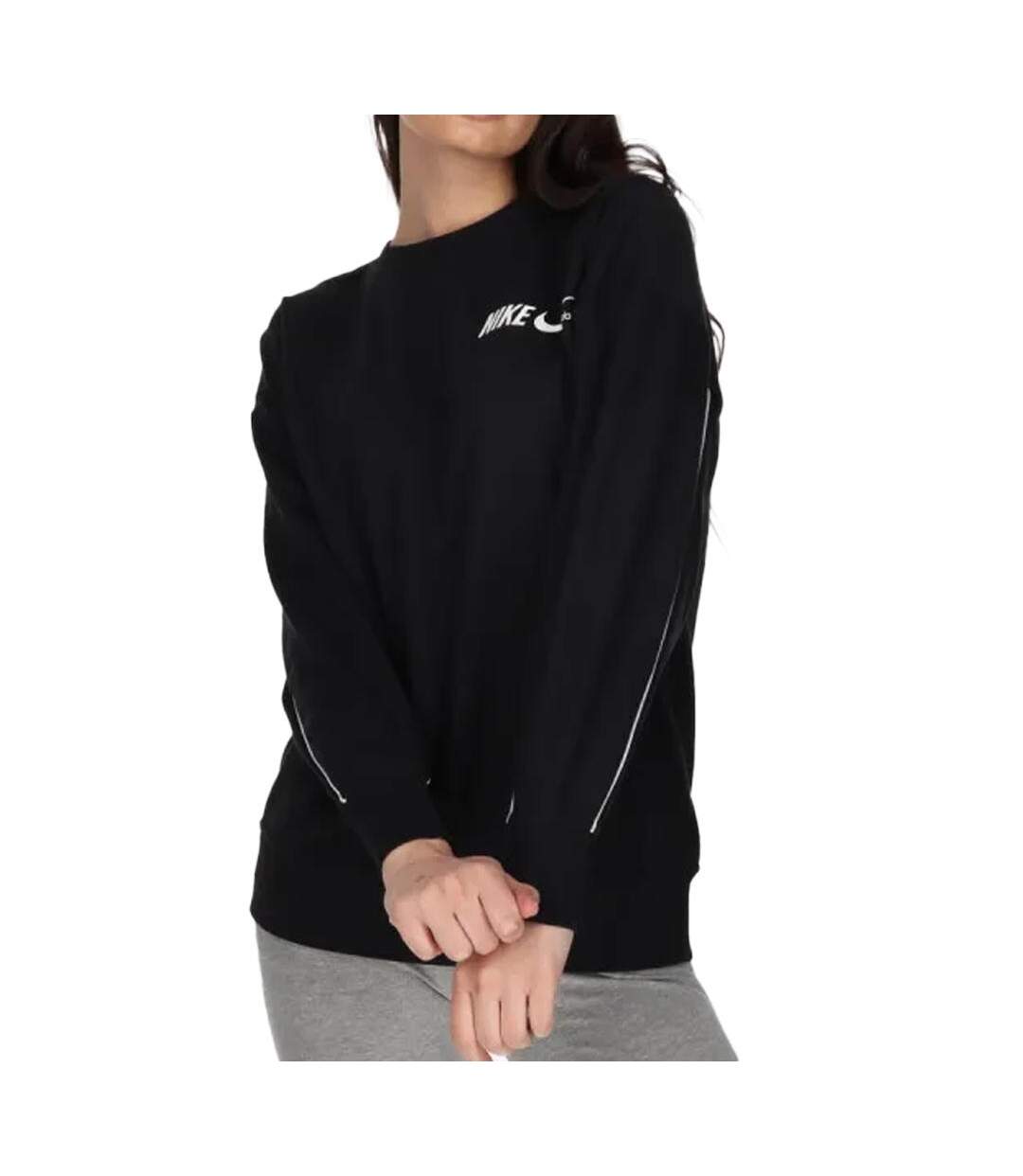 Sweat Noir Femme Nike Dri-FIT Get Fit - L-1