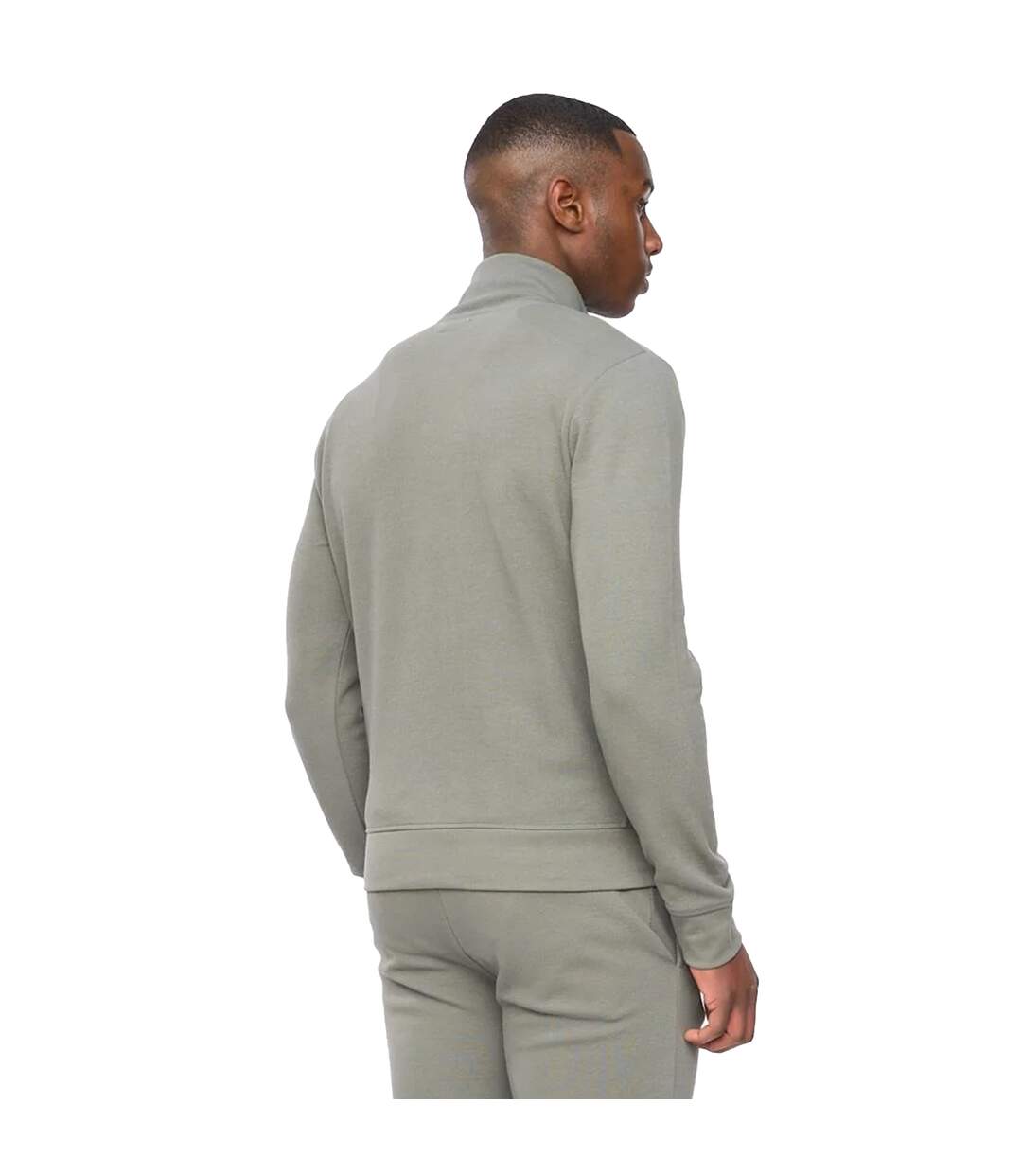 Mens hannings full zip jacket olive Duck and Cover-2