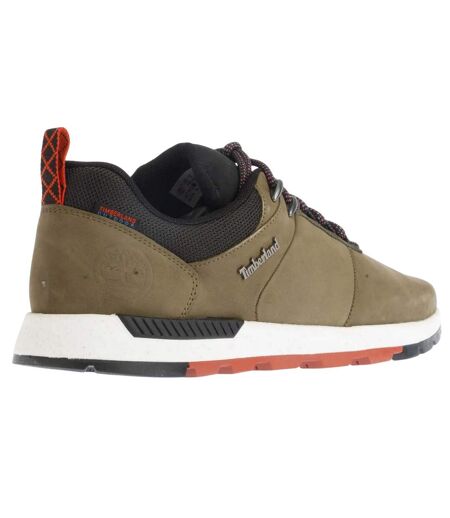 Bottines de marche field trekker homme vert kaki Timberland