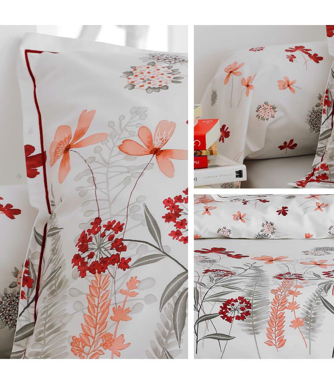 Taie d'oreiller percale pur coton PETITE FOLIE-5