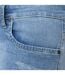 Short Style Griffure Riptrey Abraised Homme Bleu Clair Crosshatch-4