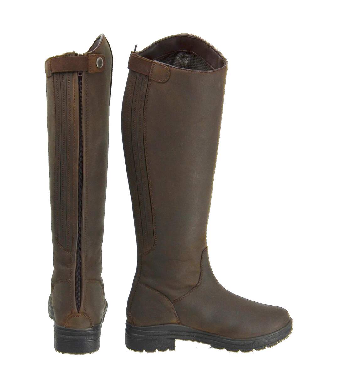 Bottes D´équitation Waterford Country Adulte Marron Foncé HyLAND-2