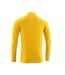 Mens Crossover Long-sleeved Polo Shirt Curry Yellow Mascot-2