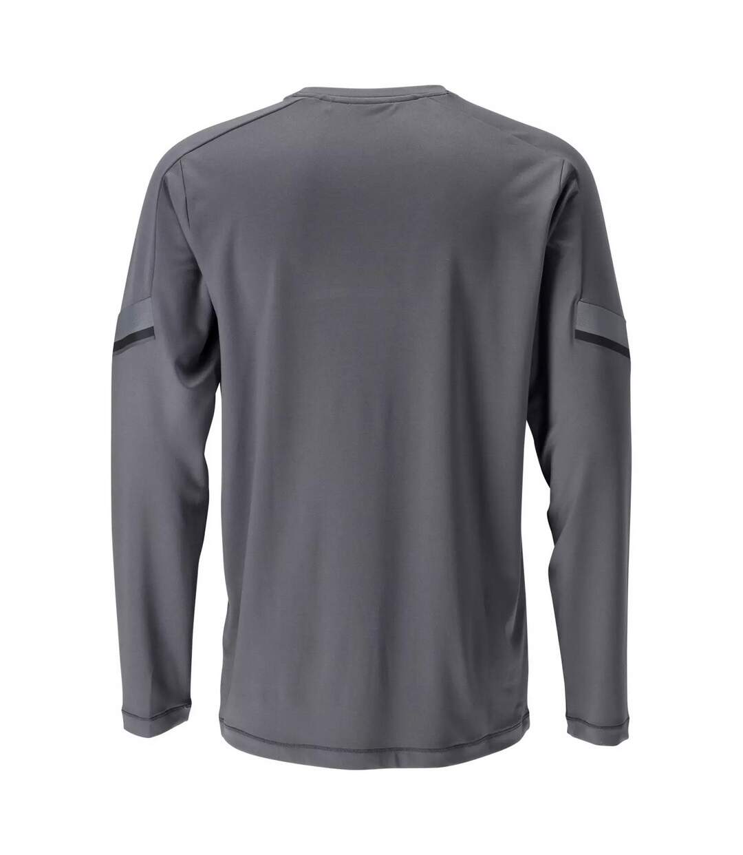 T-shirt Manches Longues Customised Homme Gris Pierre Mascot-2