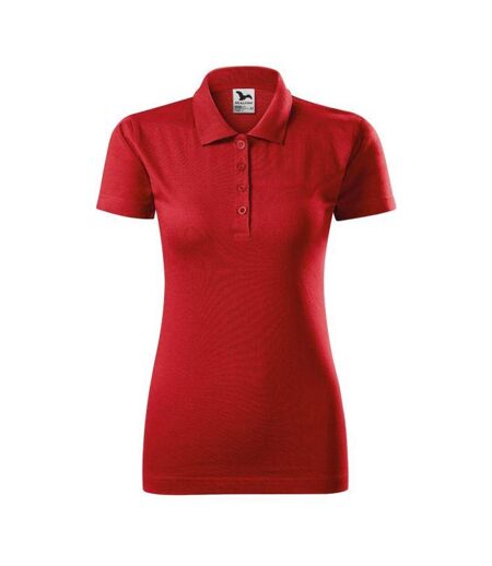 Polo Femme Rouge Malfini