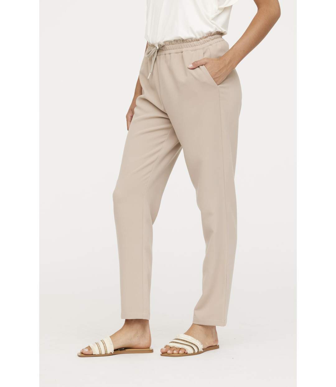 Pantalon polyester chino GISMA