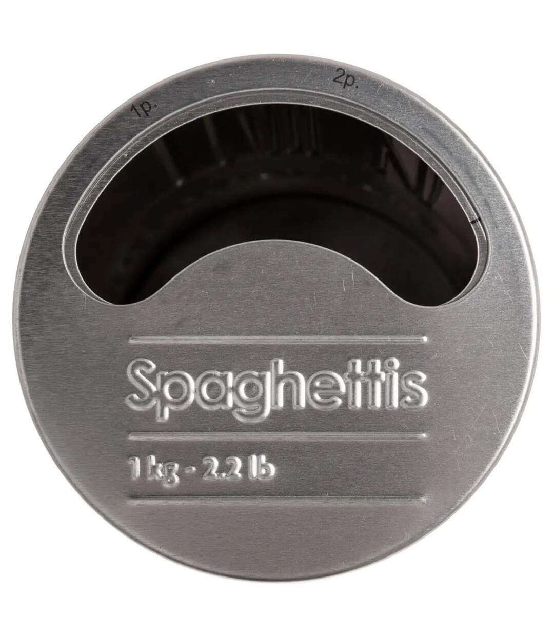 Boîte Spaghettis Relief II 27cm Noir-2