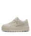 Womens/ladies Ii Jr Low Top Platform Trainers Silver Puma-2