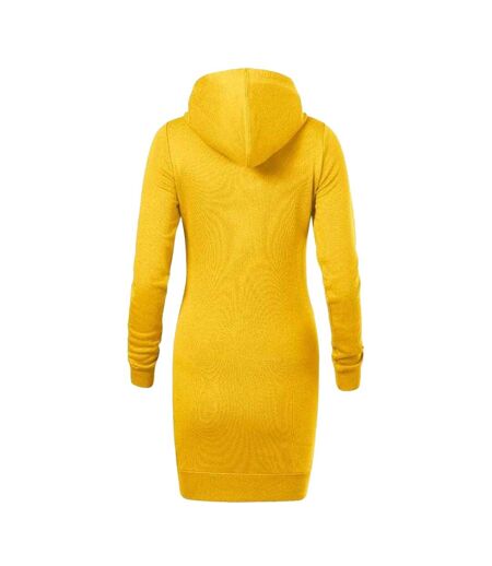 Robe À Capuche Snap Femme Jaune Malfini