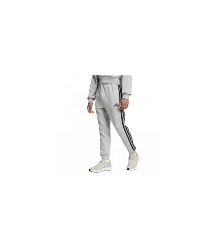 Mens 3s 3 Stripes Joggers Medium Heather Grey Adidas