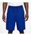 Mens Tech Fleece Shorts Royal Blue Nike-1