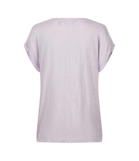 T-shirt Ample Manches Courtes Motif/style Imprimé Graphique Femme Lilas Pastel Imprimé Graphique Regatta